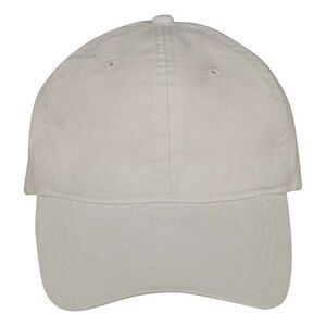 Native Spirit Unisex Adult Faded Washed Baseball Cap / Ivory